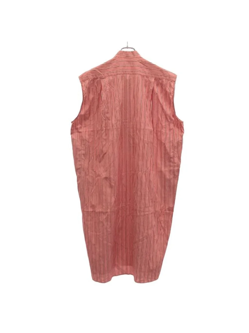 Balenciaga Sleeveless Striped Dress Red 34